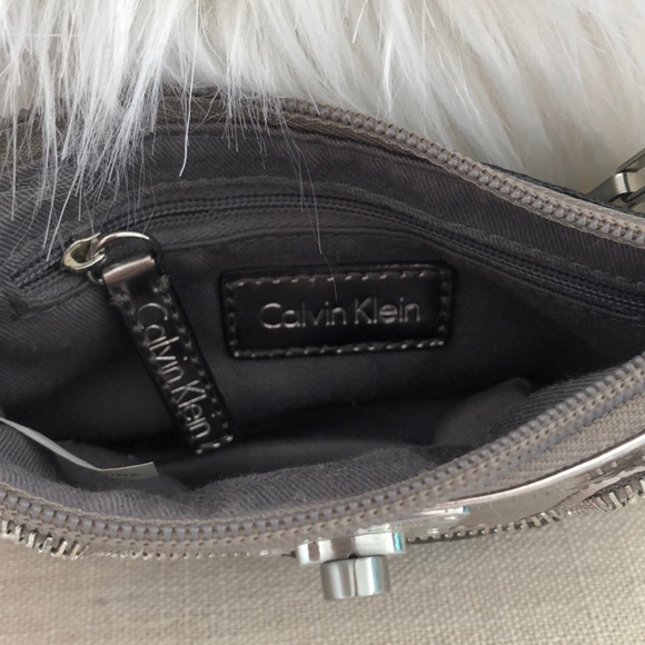 Calvin Klein Metallic Wristlet - Picture 3 of 3